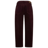 Red Button Womens Trousers Caitlina 19w Fine Cord Burgundy