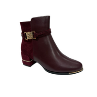 Redz Womens Boot F3166 Burgundy
