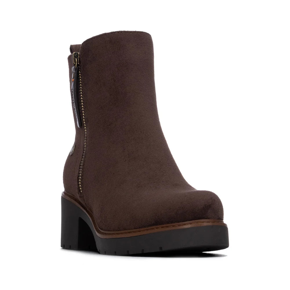 Refresh women's brown ankle boot