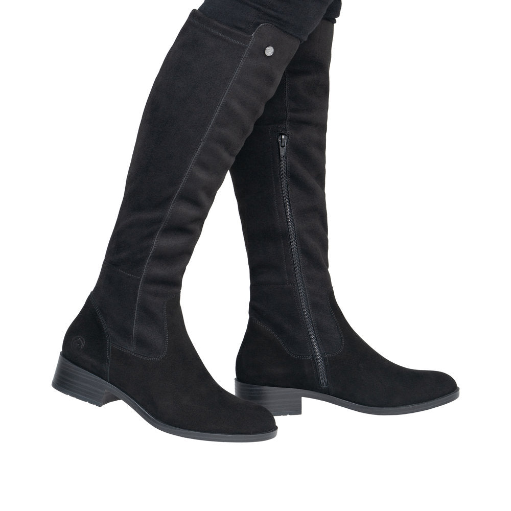 Remonte Womens Boot D3U70 Black