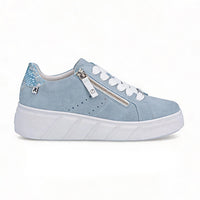 Rieker Womens Trainer W2605-12 Blue
