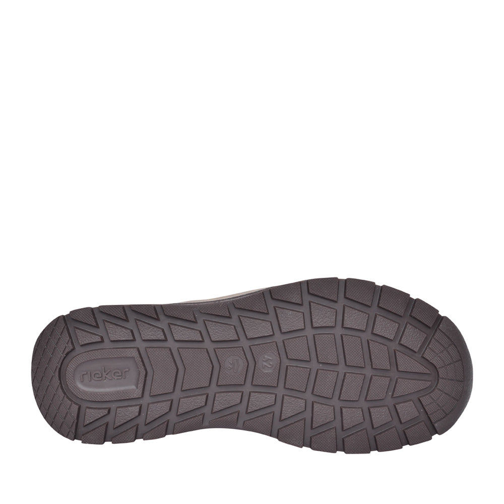 Rieker 11050 men's brown extra-wide shoe