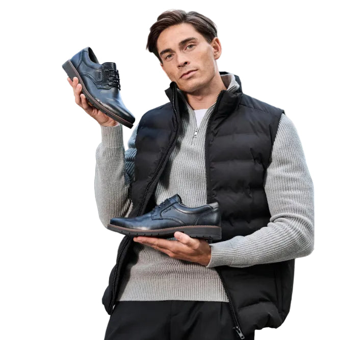 Rieker Mens Shoe 13900-00 Black