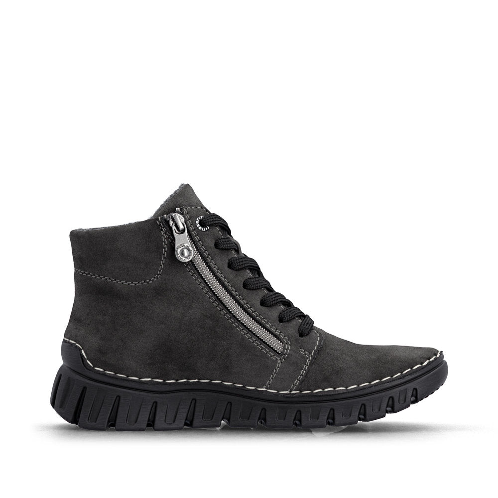 Rieker Womens Ankle Boot 57502-45 Grey