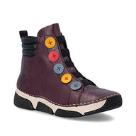 Rieker Womens Boot 45977 Red