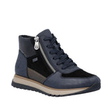 Rieker Womens Boot 49040 Blue Combination