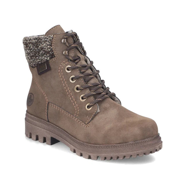 Rieker Womens Boot Y7621 Brown