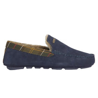 Barbour Mens Slipper Monty Navy