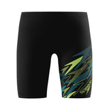 Speedo Boys Swim Jammer Medley Logo Black/Green