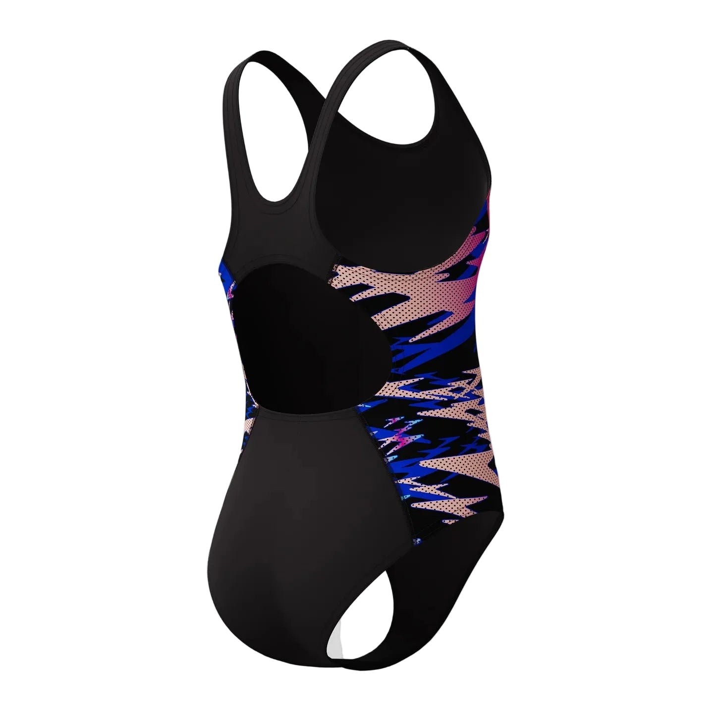 Speedo Girls Swimsuit Hyperboom Splice Msucleback Black/Pink
