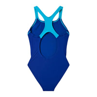 Speedo Girls Swimsuit Medley Logo Medalist Navy/Blue