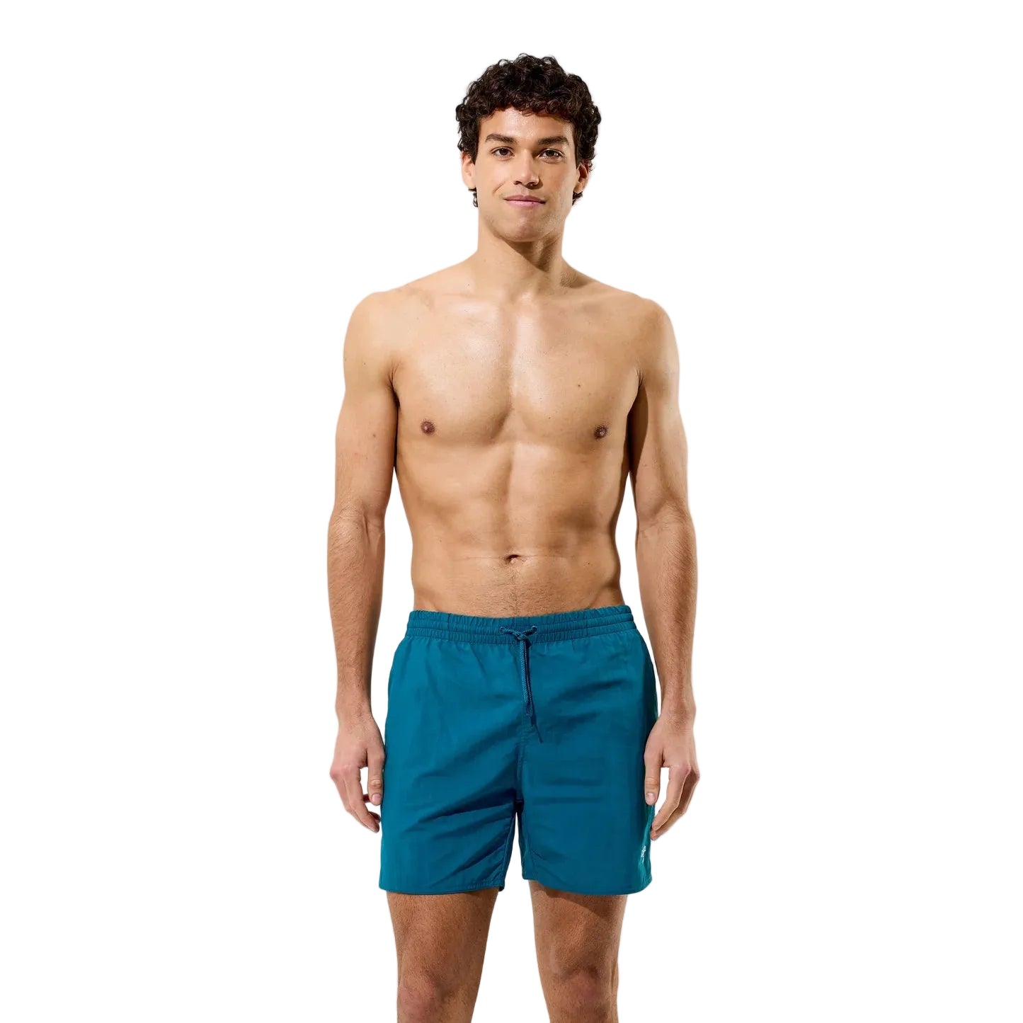 Speedo men's dark green swim shorts