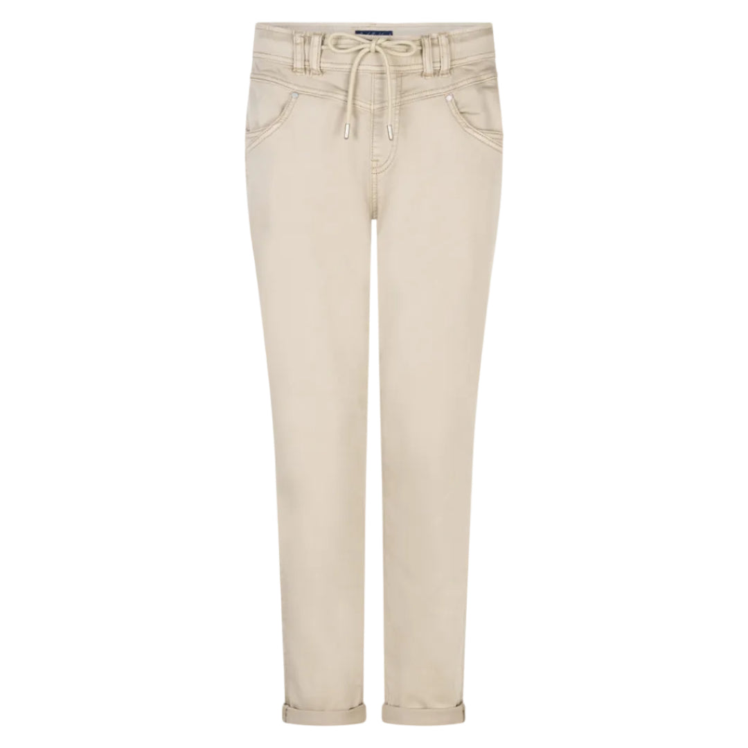 Red Button Womens Joggers Tessy Cropped Colour Pebble