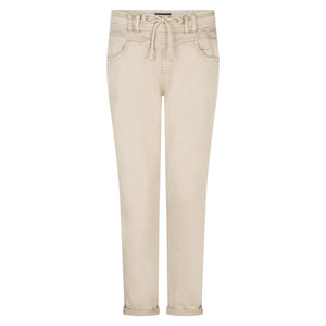 Red Button Womens Joggers Tessy Cropped Colour Pebble