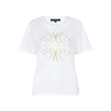 Red Button Womens Tee Temmy Butterfly White/Butter Yellow