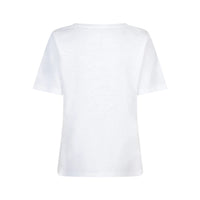 Red Button Womens Temmy Butterfly Tee White/Rosewood