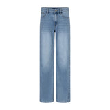 Red Button Womens Jeans Claudette Slanted Seam Light Blue