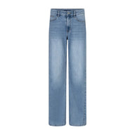 Red Button Womens Jeans Claudette Slanted Seam Light Blue