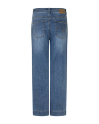 Red Button Womens Jeans Colette Slanted Pockets Stone Used