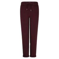 Red Button Stella women's burgundy scuba trousers