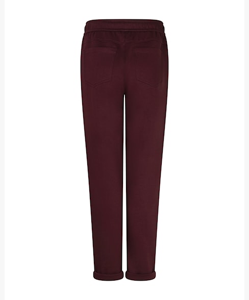 Red Button Stella women's burgundy scuba trousers