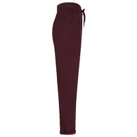 Red Button Stella women's burgundy scuba trousers