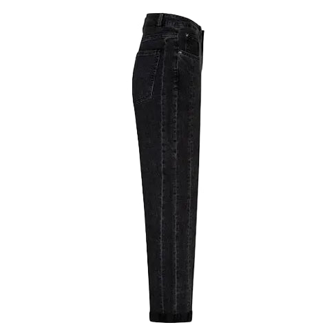 Red Button Womens Jeans Caitlina Side Patch Black