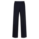 Red Button women's navy wide-leg punta trousers with clean waistband