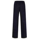 Red Button women's navy wide-leg punta trousers with clean waistband