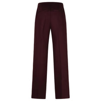 Red Button Womens Trousers Colette Punta Piping Burgundy