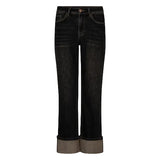 Red Button Womens Jean Kim Overdye Brown Tinted