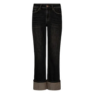 Red Button Womens Jean Kim Overdye Brown Tinted