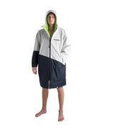 Dryrobe Adults Advance Long Sleeve Contrast Changing Robe Anthracite/Lime