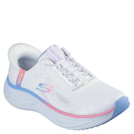 Skechers Womens Trainer Skech Cloud-Perfectly Plush White/Multi