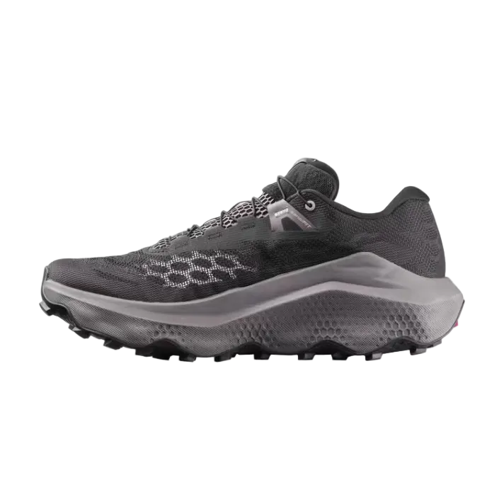 Salomon Mens Trainer Ultra Glide 4 Black/Dark Gull Gray/Silver Cloud