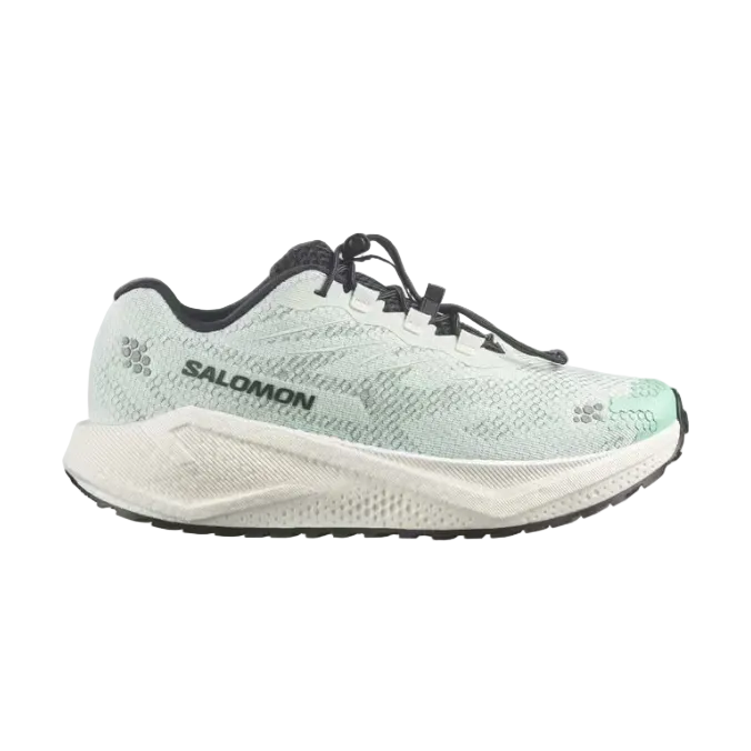 Salomon Womens Trainer Aero Blaze 4 Grvl Clearly Aqua/Vanilla Ice/Black