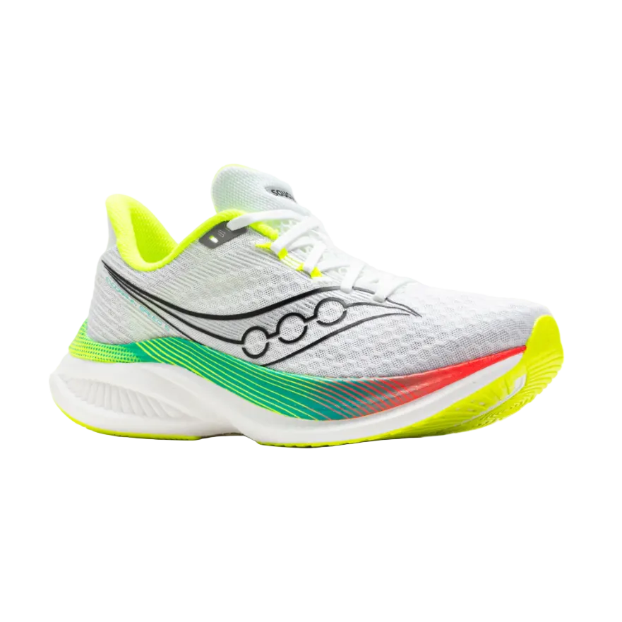 Saucony Mens Trainer Endorphin Speed 5 White/Multi