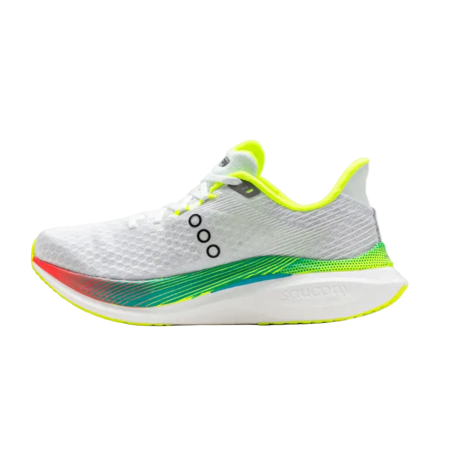 Saucony Mens Trainer Endorphin Speed 5 White/Multi