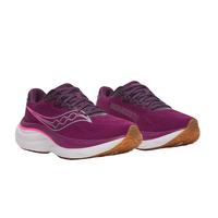 Saucony Womens Trainer Ride 19 Plum/Eggplant
