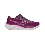 Saucony Womens Trainer Ride 19 Plum/Eggplant