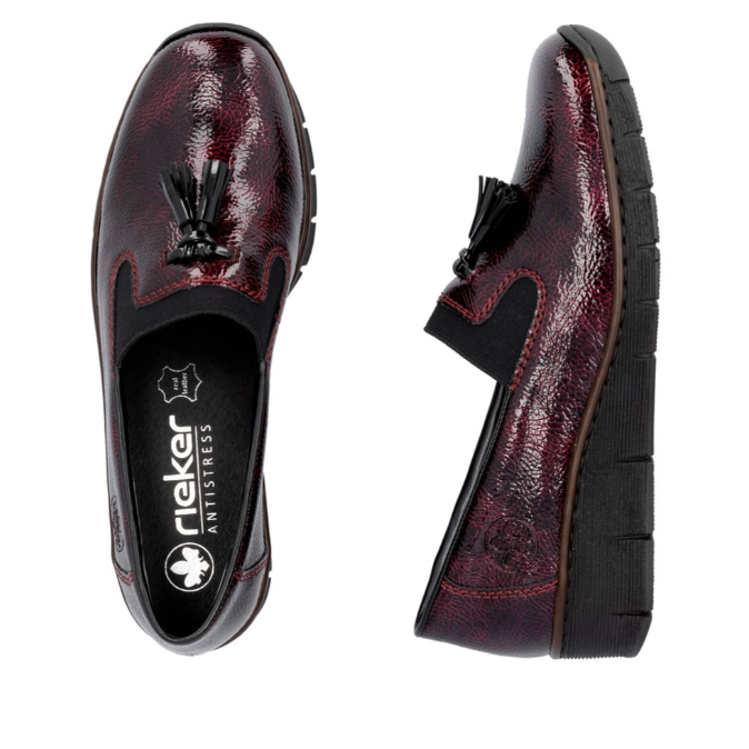 Rieker Womens Shoe 53751-35 Red