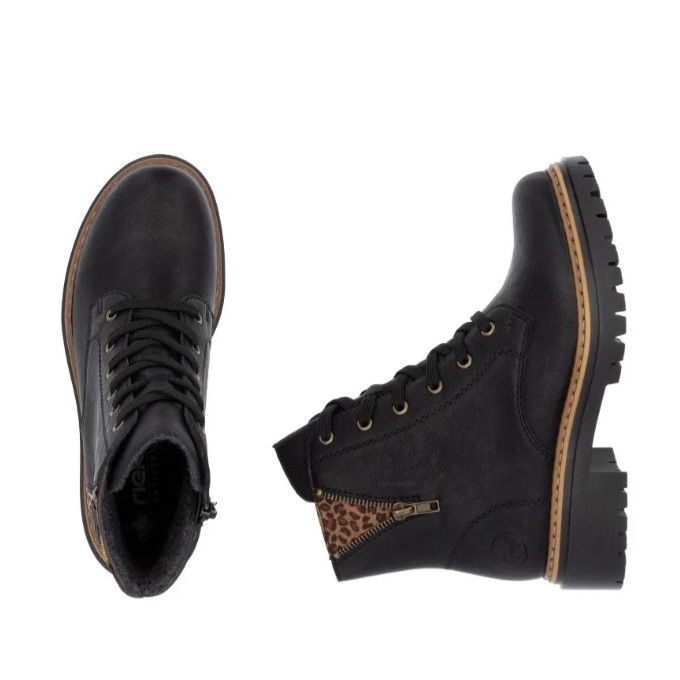 Rieker Womens Boot 72617 Black