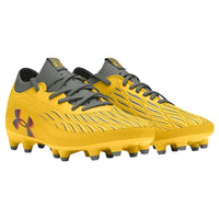 Under Armour Adults Football Boot Magnetico Select 4 FG Yellow/Grey