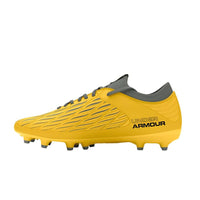 Under Armour Adults Football Boot Magnetico Select 4 FG Yellow/Grey