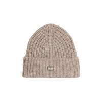 Tommy Hilfiger Womens City Chunky Knit Beanie With Wool Drifty Dunes