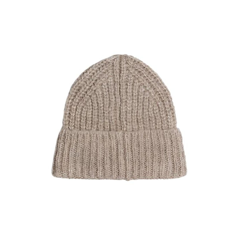 Tommy Hilfiger Womens City Chunky Knit Beanie With Wool Drifty Dunes
