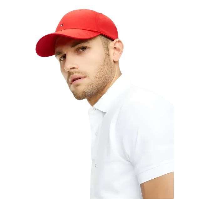 Tommy Hilfiger Mens Classic Baseball Cap Apple Red