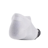 Under Armour Adults Socks 3-Pack Performance Tech Ultra Low Tab White/Jet Grey