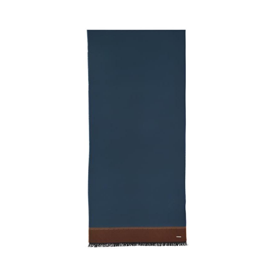 Bugatti Mens Scarf 630314 Navy
