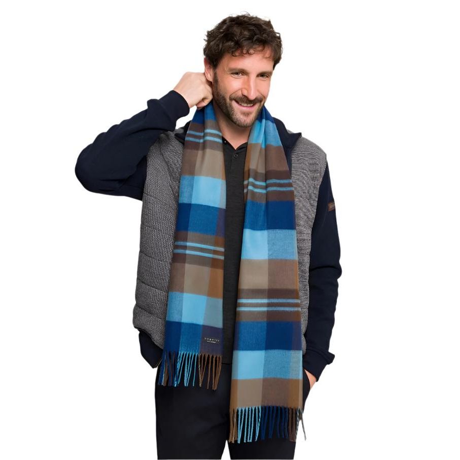 Bugatti Mens Scarf 630301 Pepper